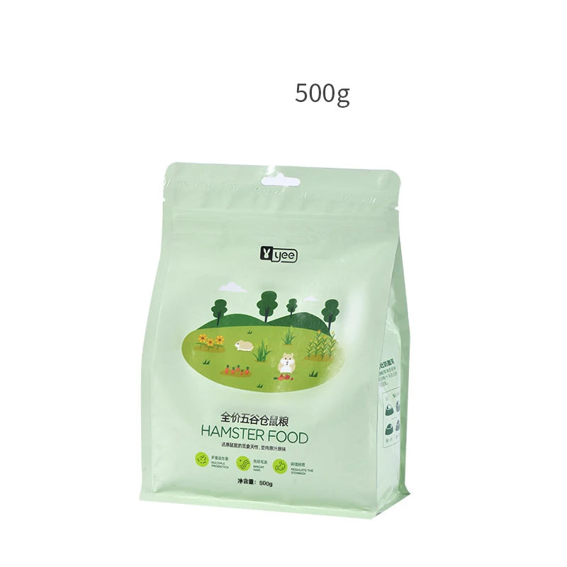 Hamster Food Grain Feed. Factory Wholesale. Golden Bear Hamster Nutritional Feed Molar Grain.