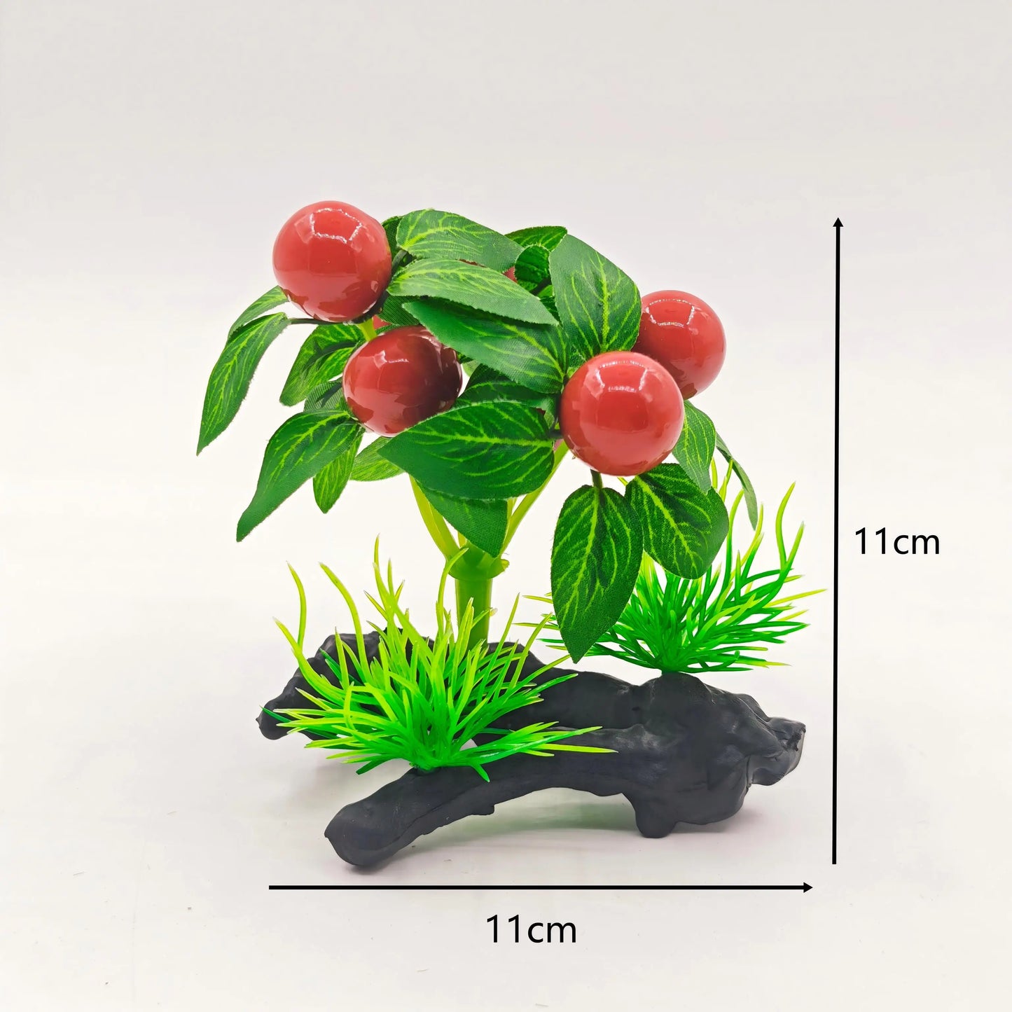 11cm Artificial Aquarium Ornament.  Aquatic Plant Water Weeds Decor