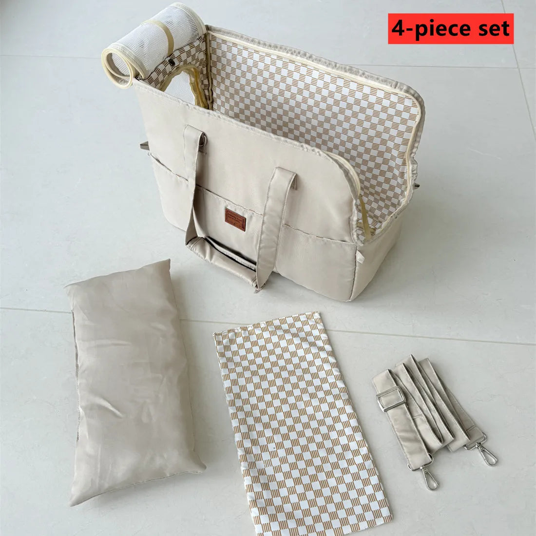 Small Dog Sling Carrier- Handheld shoulder bag. Car Seat Safe, Travel Dog Carrier Bag, Portable Carrier Bag