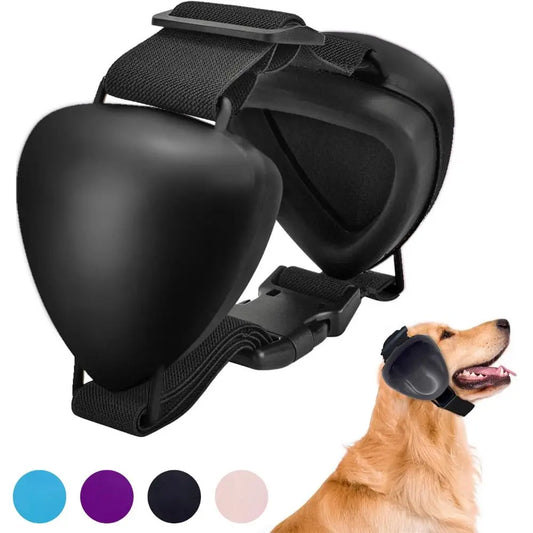 Dog Ear Muffs. Noise Protection, Hearing Protection. Muffles Thunder, Vacuum, Fireworks, Comfortable Pet Earmuffs