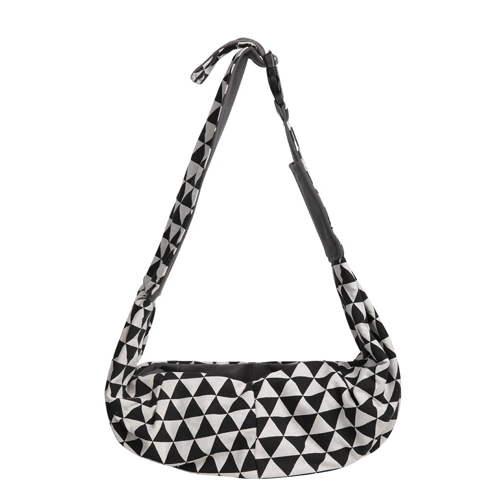 Comfortable & Spacious Pet Cat/Dog Harness Carrier - Pet Sling Bag -  Suitable for Small/Medium Pets