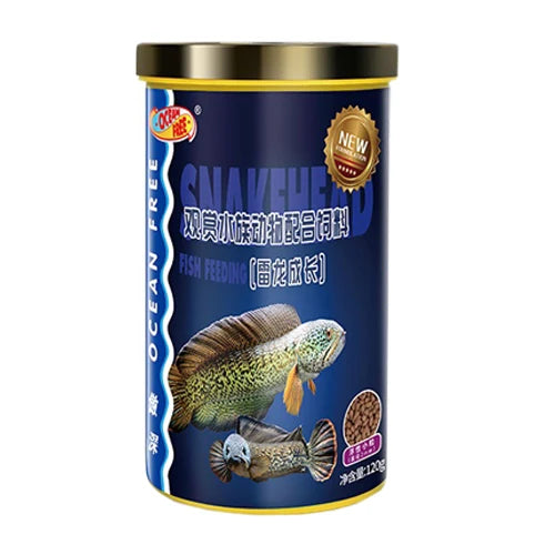 Snakehead Fish Food. Special Feed For Brontosaurus, Thunderfish, Channidae Food. Promote The Growth Of Brightening 120g