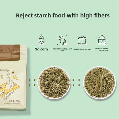 Premium Herbivore Diet - High Fiber Timothy, Hay Pellets for Rabbits & Guinea Pigs | Nutrition with Probiotics & Vitamin C