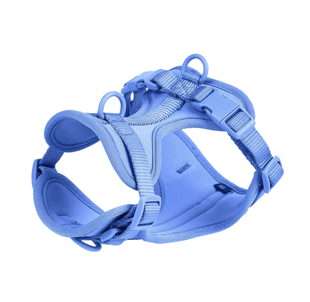 VC four-piece dog chest and back strap set. Bite-proof & waterproof. Large and small dogs.