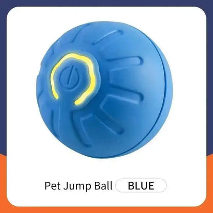 Smart Dog Interactive Toy Ball. Electronic Pet Toy Ball. USB Automatic Bouncing Rolling Toy With RGB Lights.
