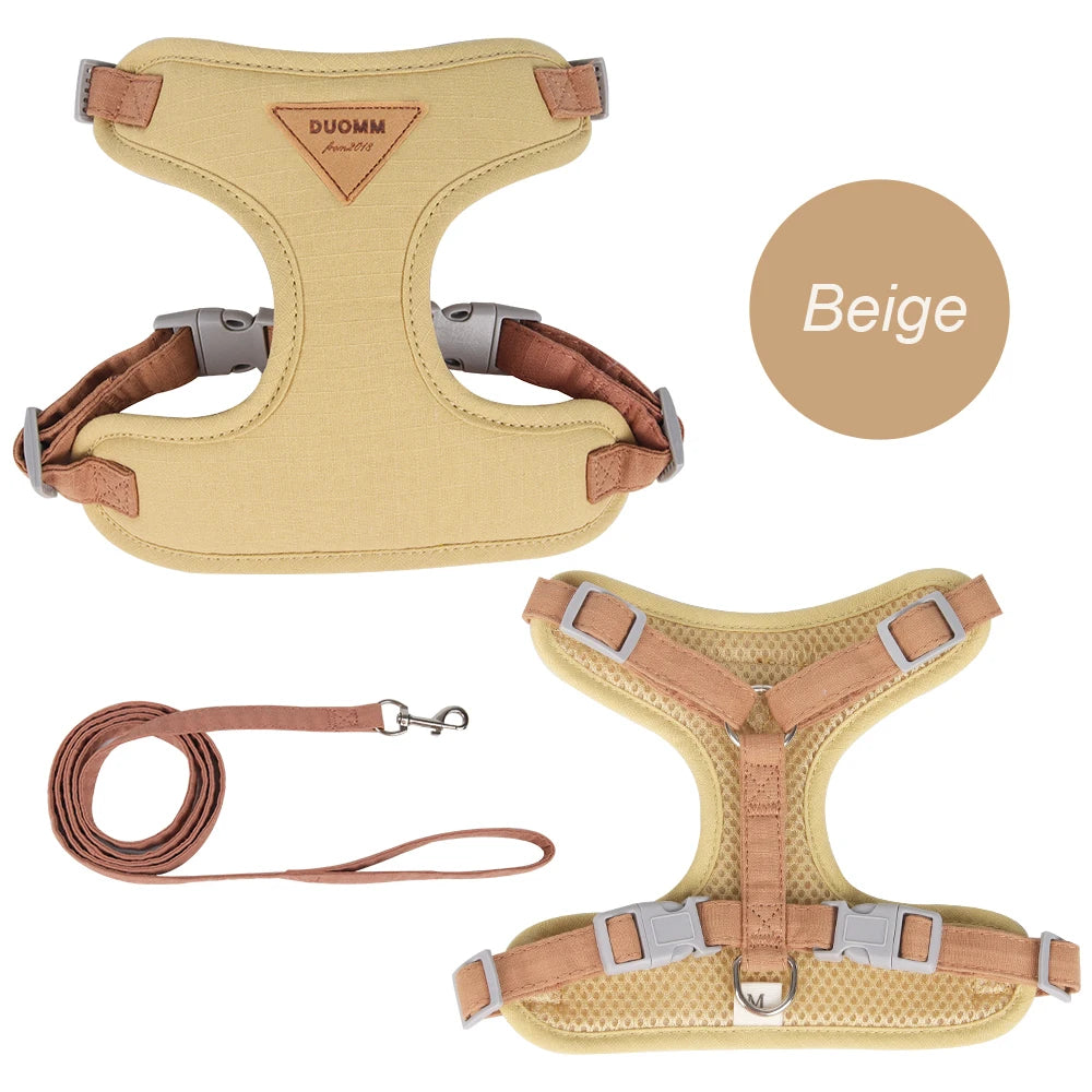Cat/Puppy Outdoor Walking Supplies. Fashion Pet Harness and Leash Set for Small Dogs/Cats. Breathable, Durable Kitten Harnesses
