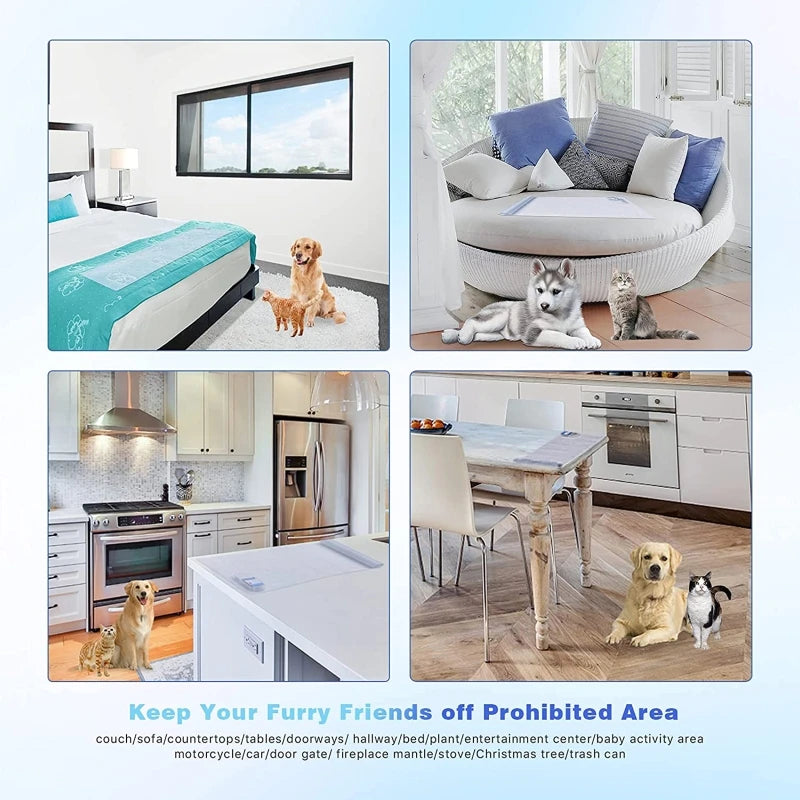 Pet Shock Mat. Training Mats for Cats/Dogs. Keeping Cats and  Dogs Off Furniture/Counters