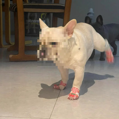 Dog Summer Sandals. Cartoon Fashionable. Anti-slip, Breathable Rain Boots, Waterproof, Wear-resistant