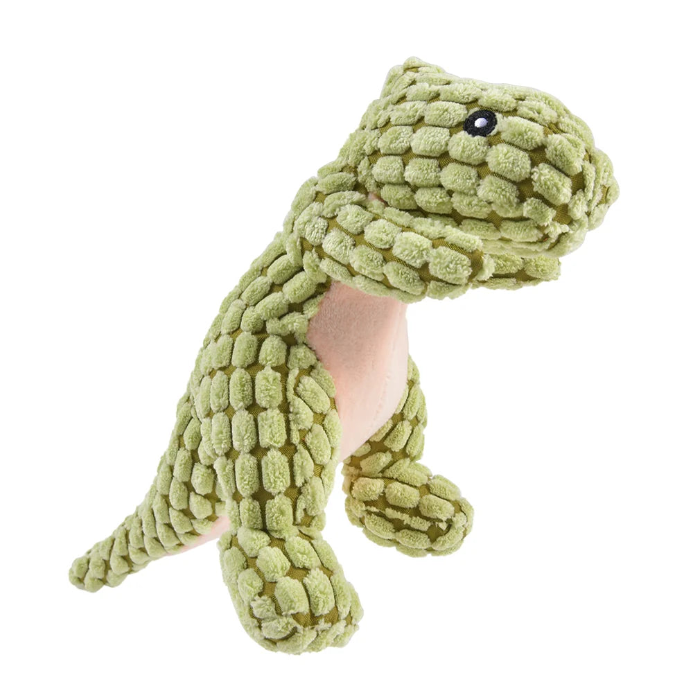 Cats and Dogs Pet Plush Dinosaur Toys. Interactive Dog Chew Toys. Plush Stuffing. Dog Toys for Small Dogs