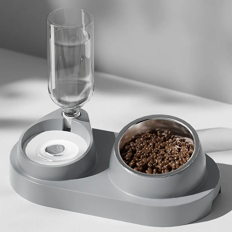 Pet Bowls. Automatic Water Dispenser Feeder. Cat/Dog Food/Water Bowl. Non-Slip Pet Feeding.