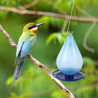 New. Flower Shaped Hanging Bird Feeder /Birdbath For Garden. Outdoor Decor, Yard Hummingbird Feeder