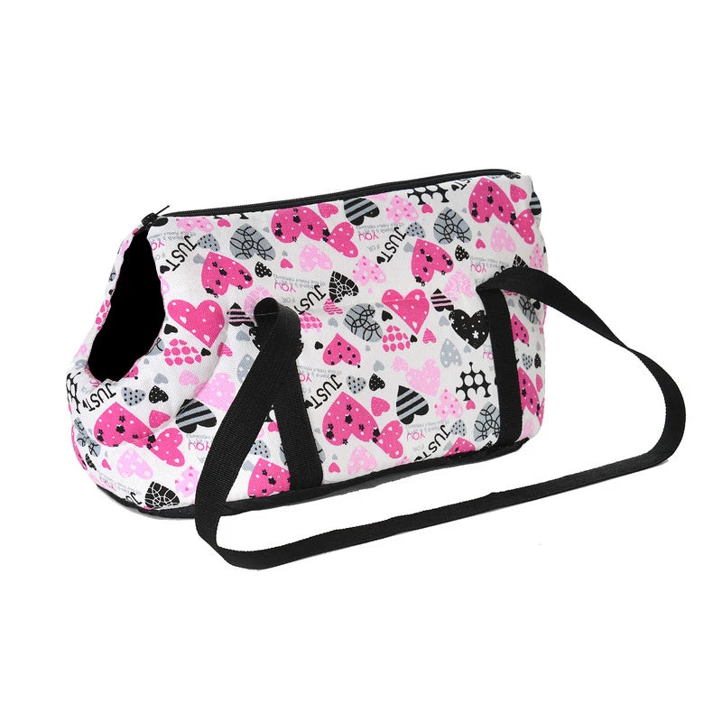 Classic Pet Carrier For Small Dogs. Cozy, Soft Puppy/Cat/Dog Bags. Backpack, Outdoor Travel Pet Sling Bag.