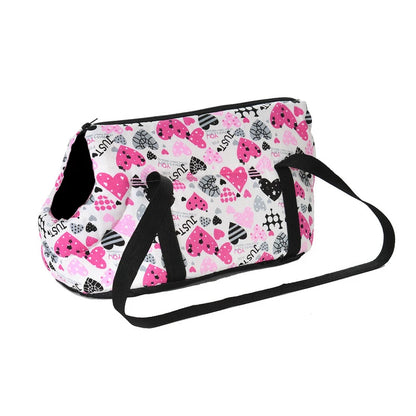 Classic Pet Carrier For Small Dogs. Cozy, Soft Puppy/Cat/Dog Bags. Backpack, Outdoor Travel Pet Sling Bag.