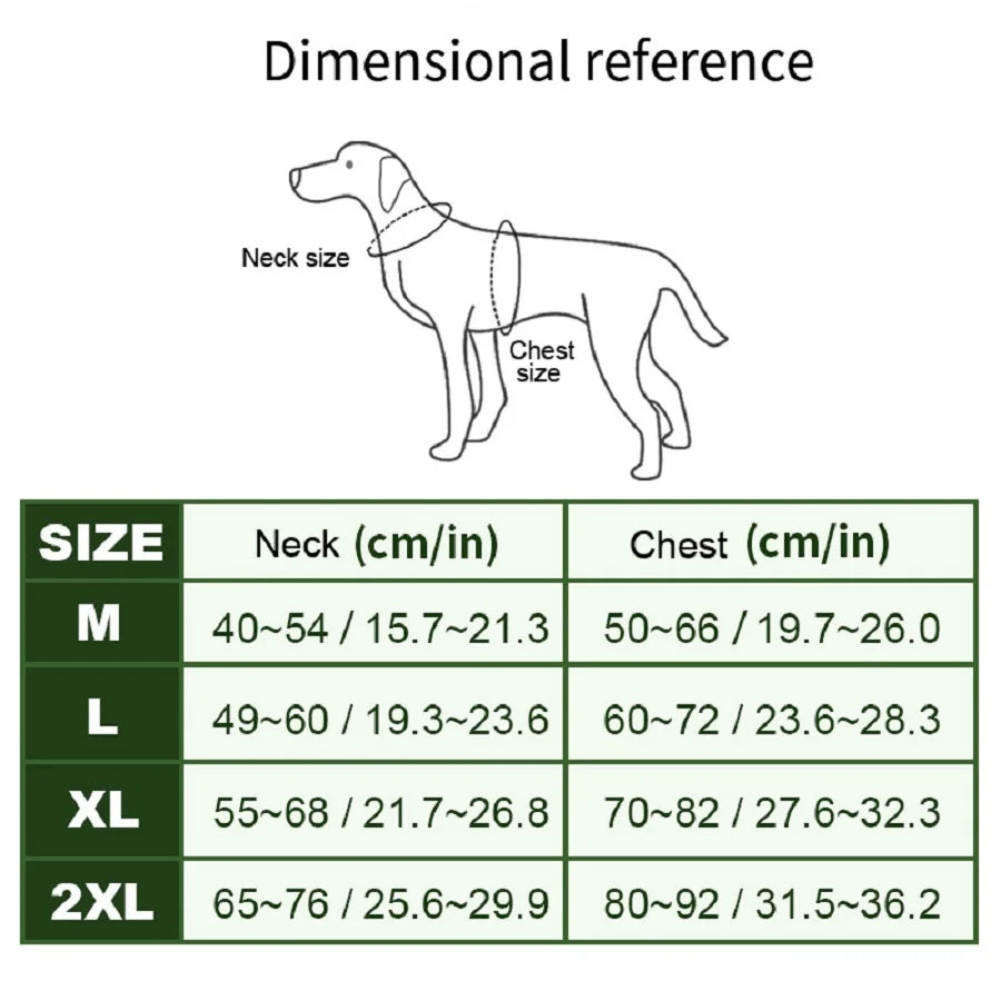 Outdoor Dog Harness and Leash Set for Medium and Large Dogs, Suitable for Walking and Sledding