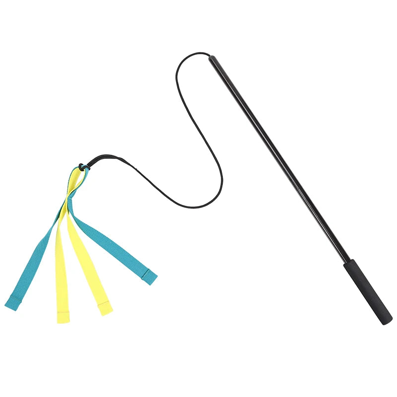 Pet Dog Interactive Flirt Pole Toys. Durable, Detachable Toy. Outdoor Activities, Dog Training Toys.
