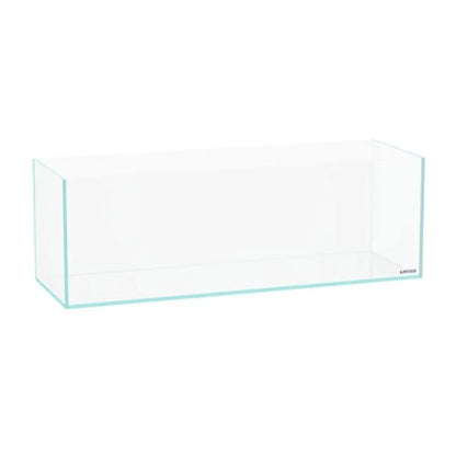 60L 5.8 Gal Rimless Low Iron Aquarium. Long Fish Tank Bookshelf Aquarium W23.6×D7.87×H7.87 in 60x20x20cm 5mm Thickness