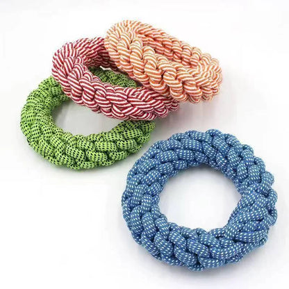 Pet Dog Rope Toy. Durable Chew, Bite Resistant Drag Pet toys for Medium Large Dogs. Golden Retriever, Pitbull and Labrador Supplies