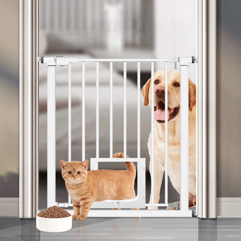 Dog Fence Portable 2-way Door Pet Fence, Indoor. Isolation Fence, Multi Functional, Household. Small Medium-sized Pet Barrier Product